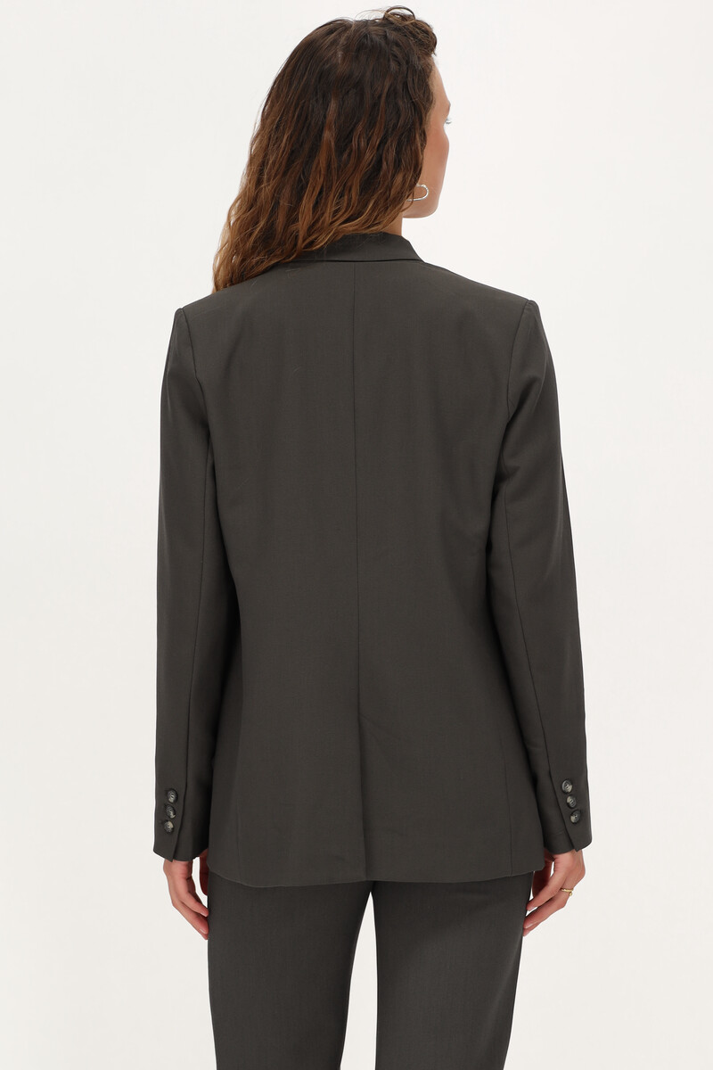 Dark green blazer double-breasted | My Jewellery