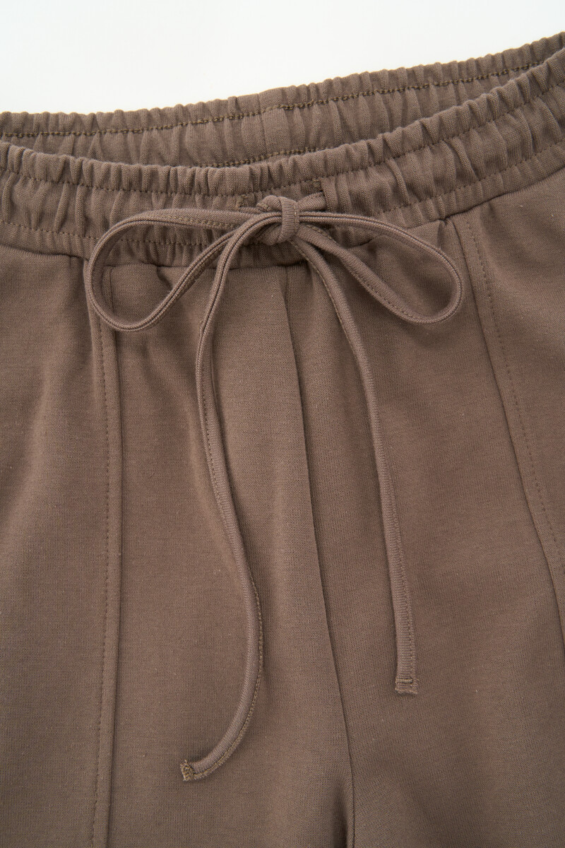 Dark green jogger trousers with drawstring | My Jewellery