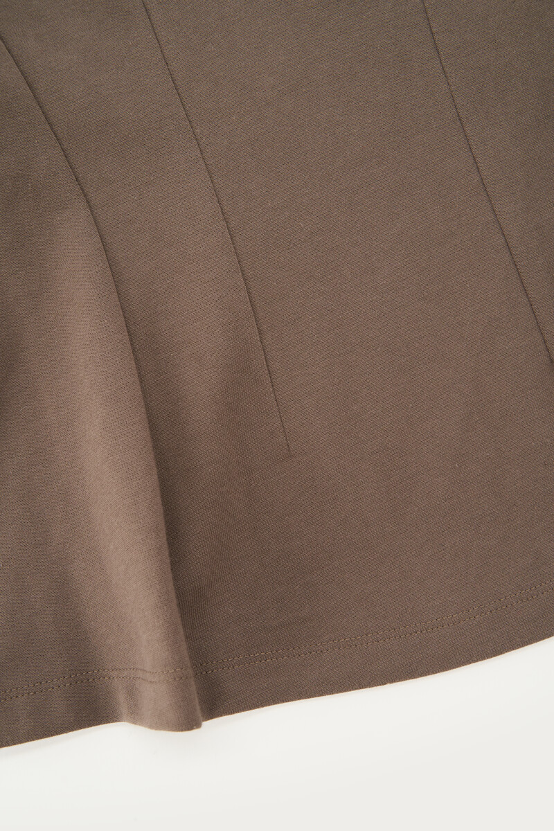 Dark green sweater with barrel sleeves | My Jewellery