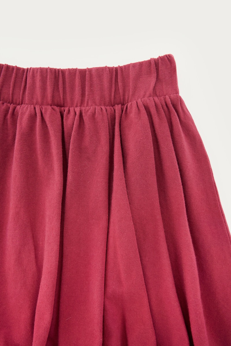Dark red balloon skirt | My Jewellery