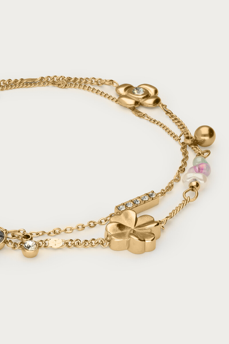 Double bracelet with charms "dreams come true" | My Jewellery