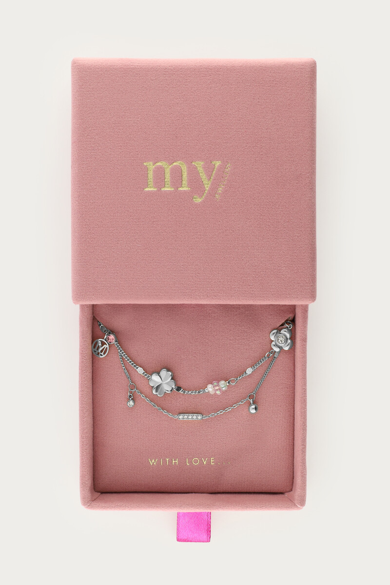 Double bracelet with charms "dreams come true" | My Jewellery