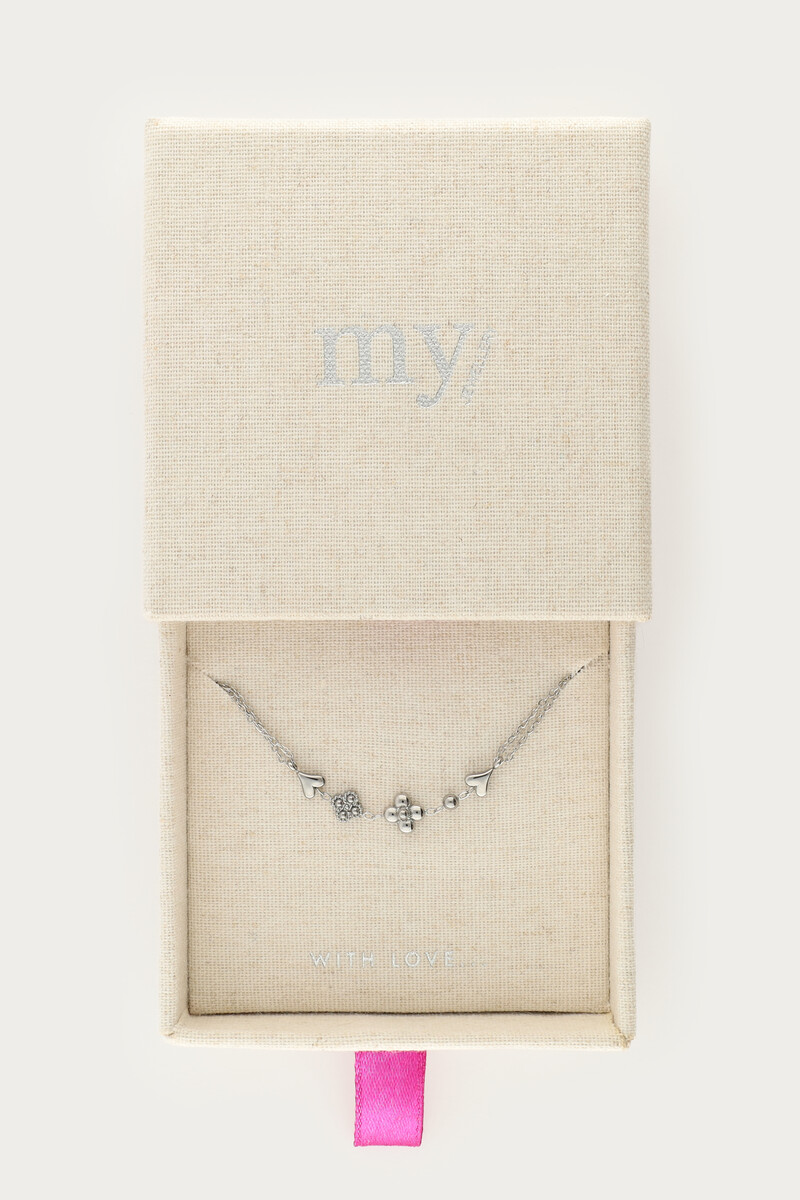 Double bracelet with five minimalist charms | My Jewellery