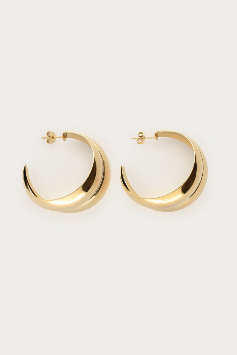 Double hoop earrings 90's | My Jewellery