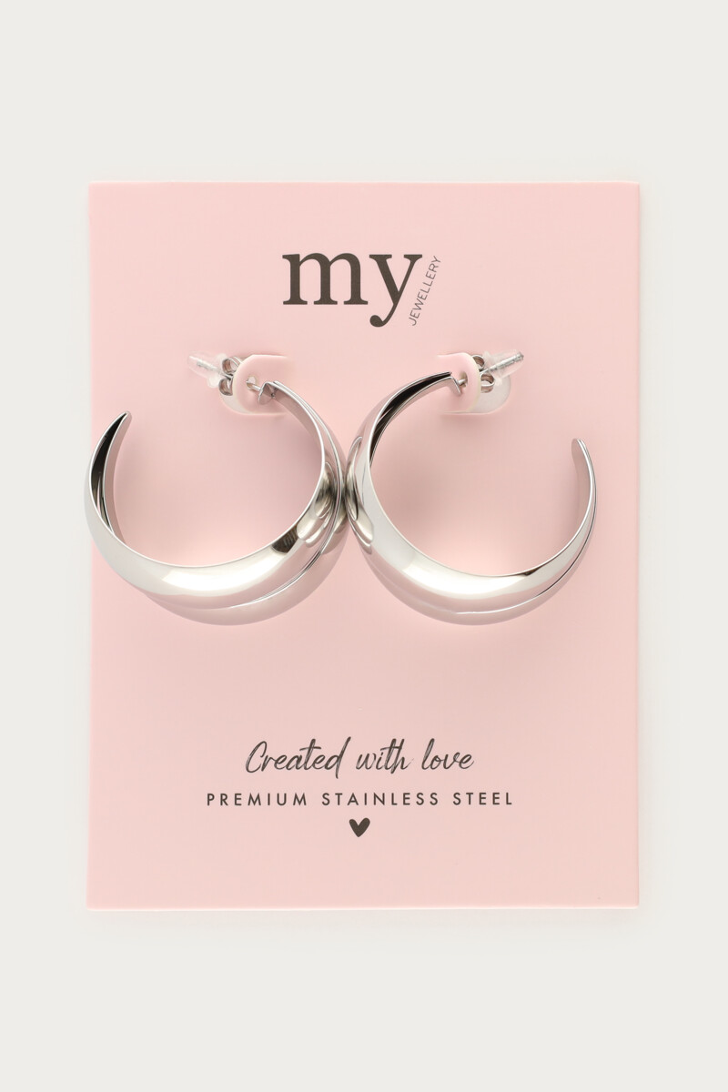 Double hoop earrings 90's | My Jewellery
