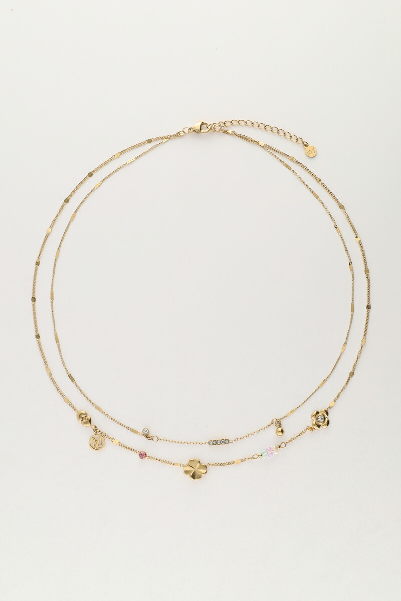 Double necklace with charms "dreams come true" | My Jewellery