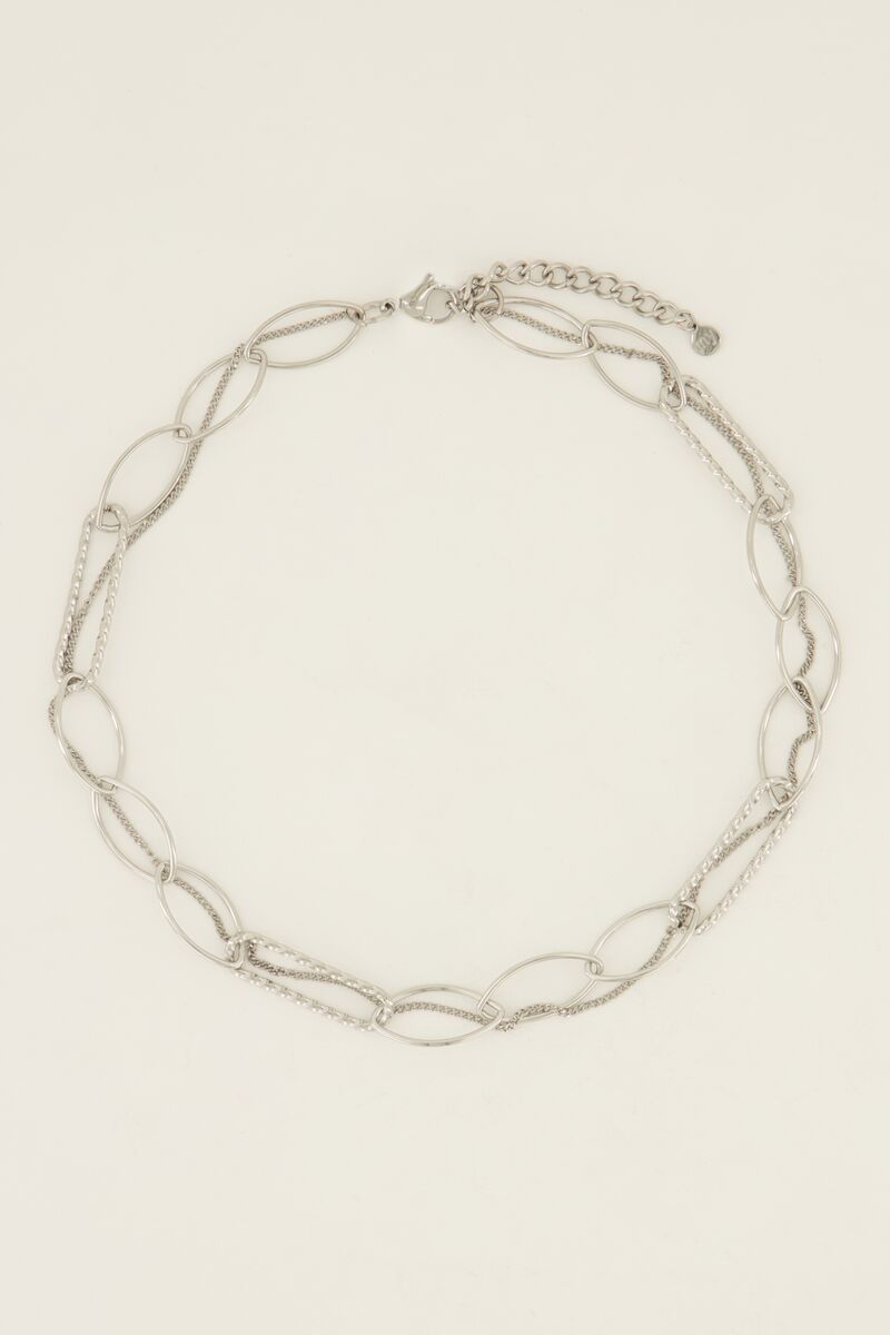 Collier chaînes deux rangs | - My jewellery - Modalova