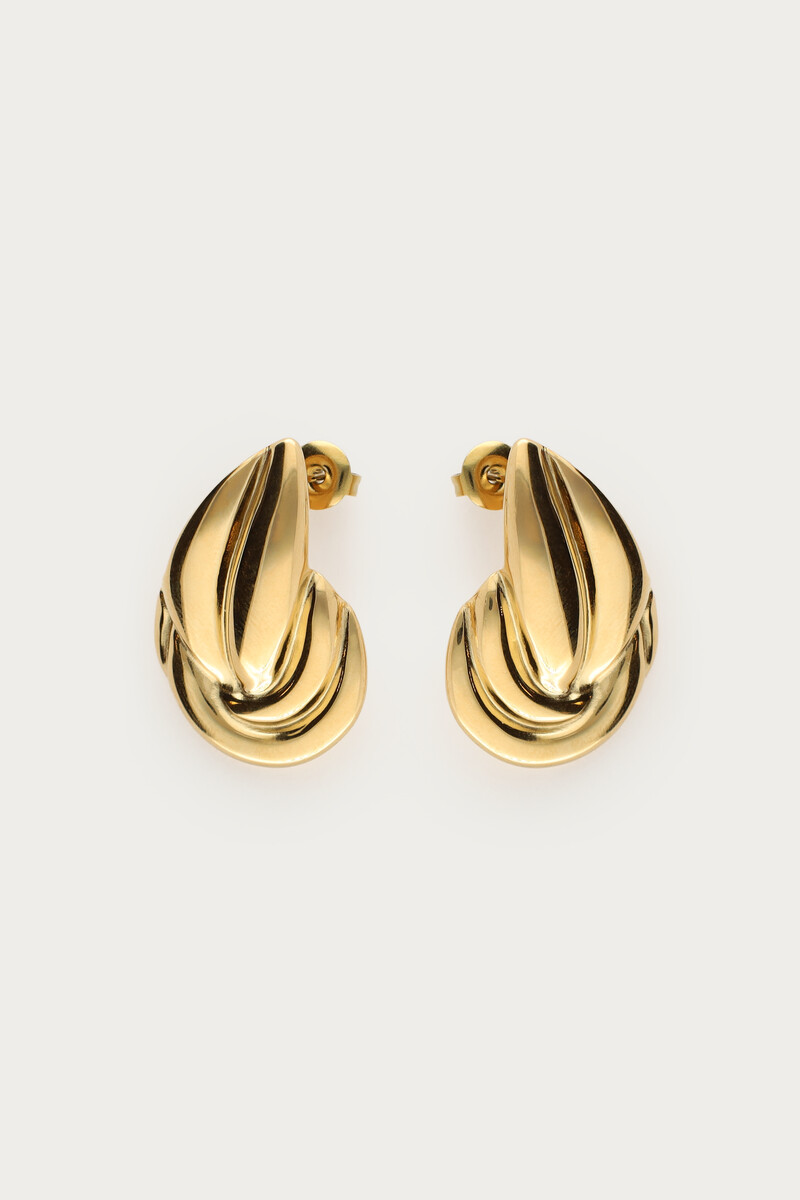 Earrings leaf knot | My Jewellery