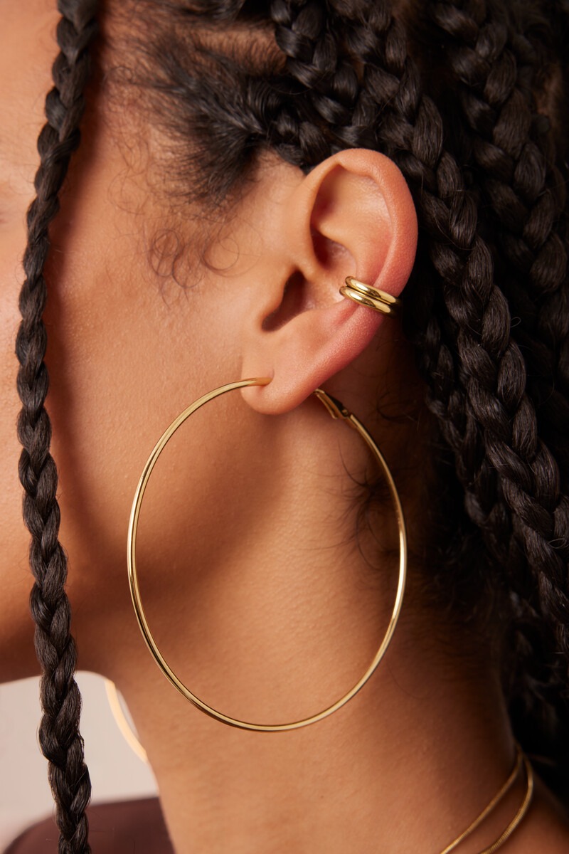Ear cuff double ring | My Jewellery