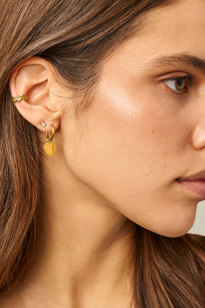 Ear cuff with flowers | My Jewellery