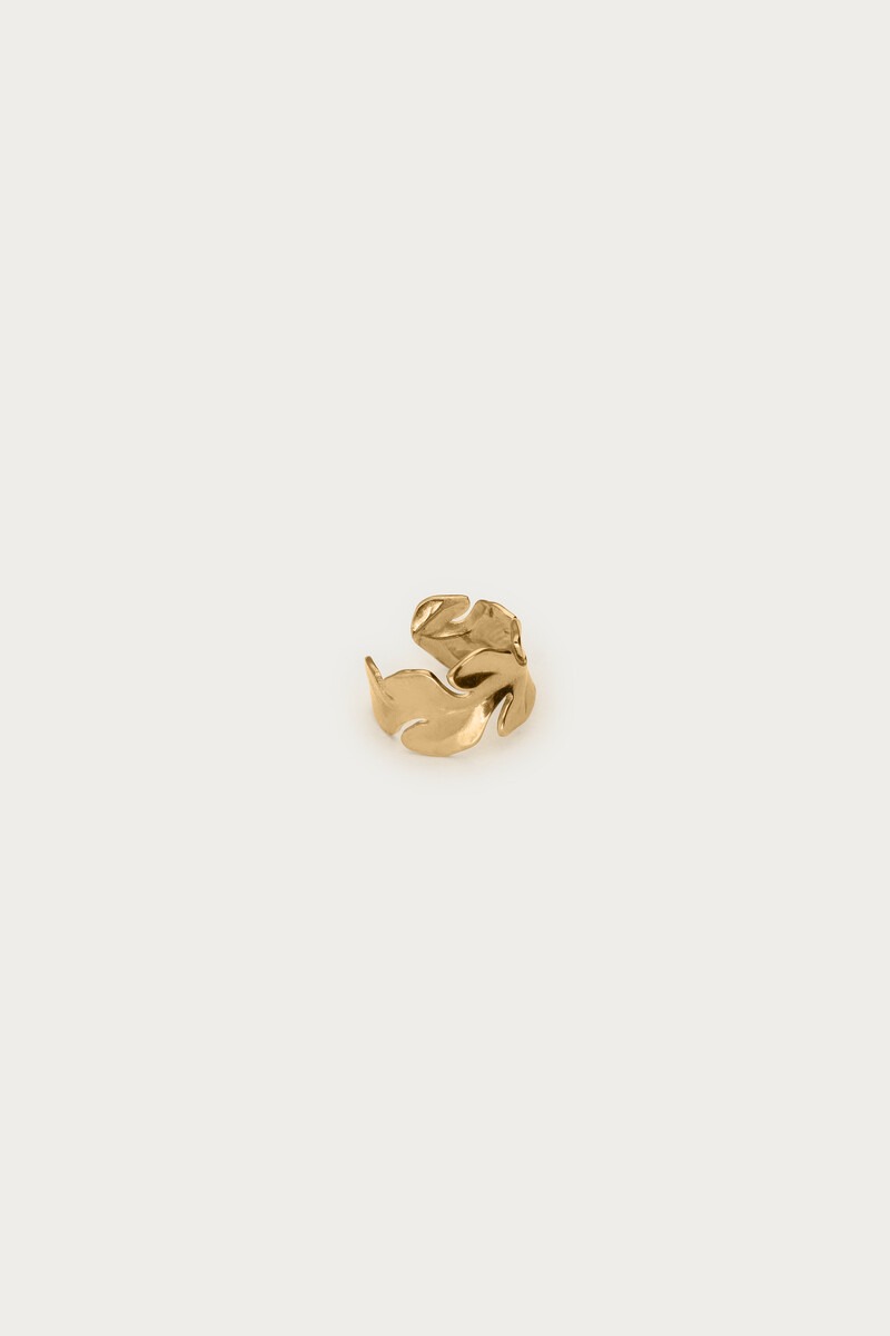 Ear Cuff mit Blatt