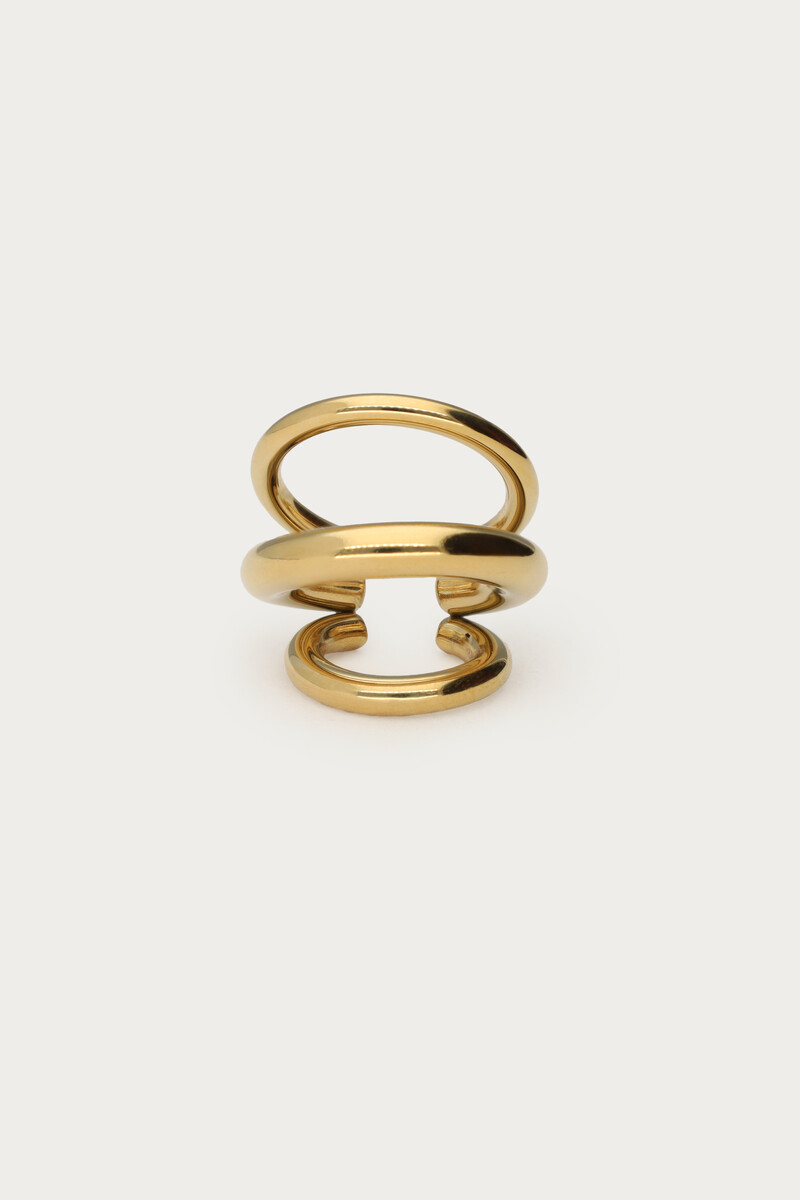 Ear cuff with three rows | My Jewellery