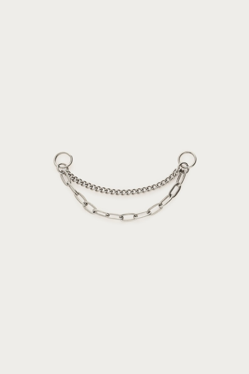 Ear game double earring connector