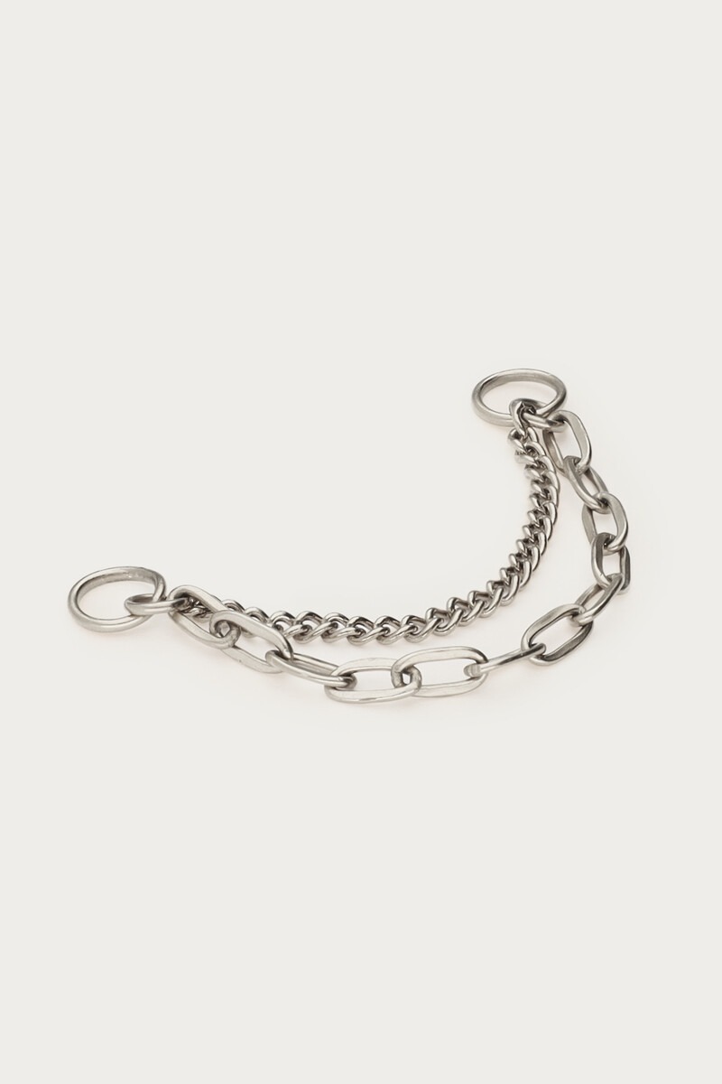 Ear game double earring connector with link | My Jewellery