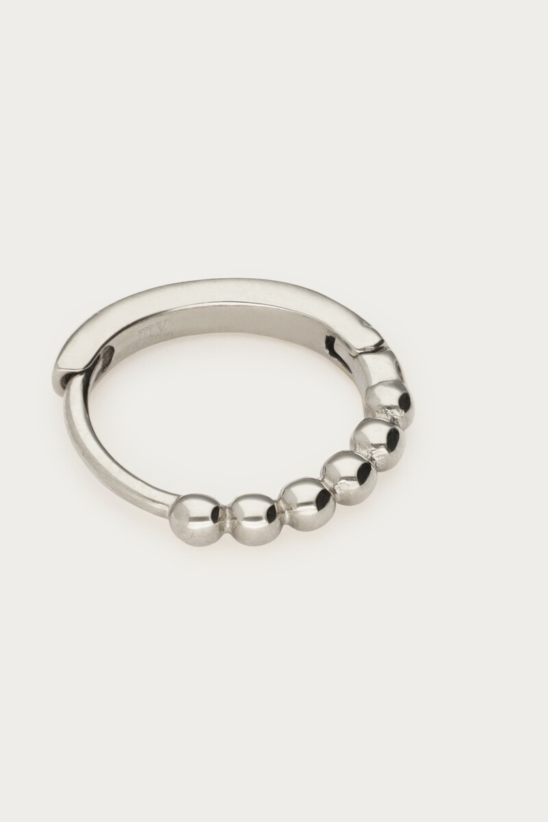 Ear game single hoop earring with dots | My Jewellery
