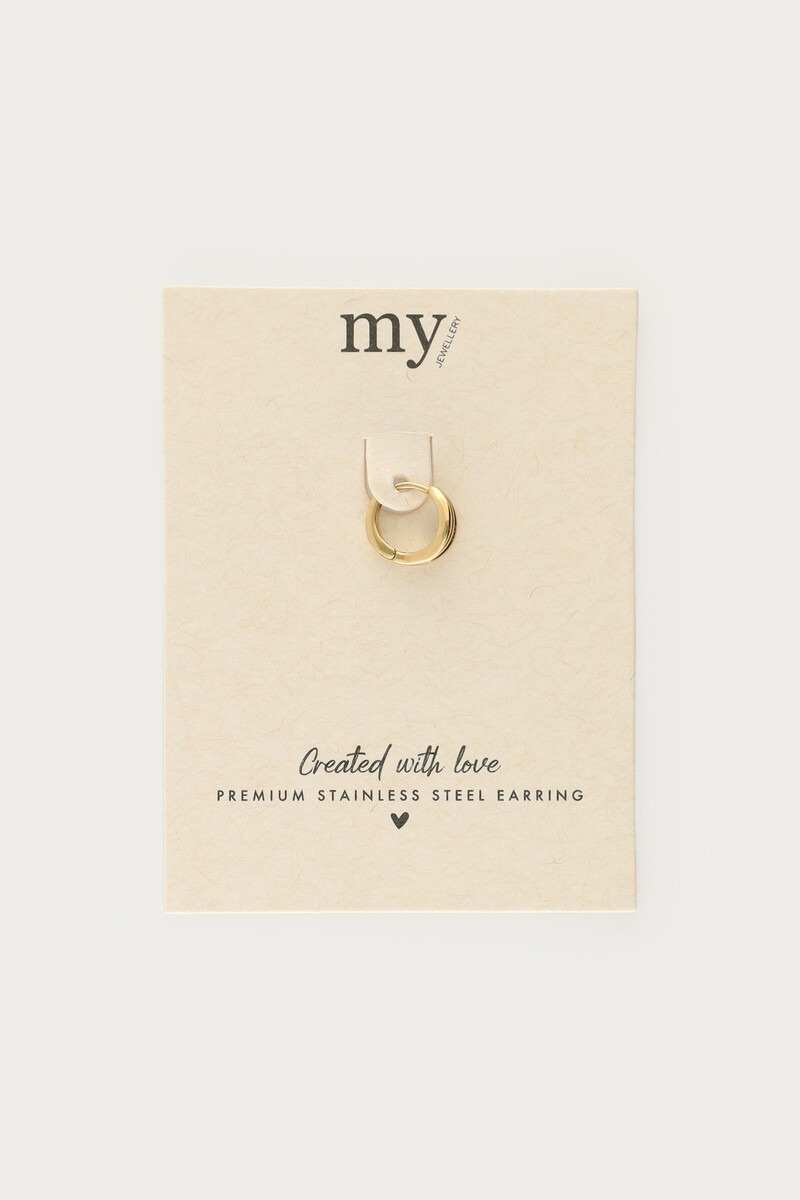 Ear game single triple hoop earring | My Jewellery
