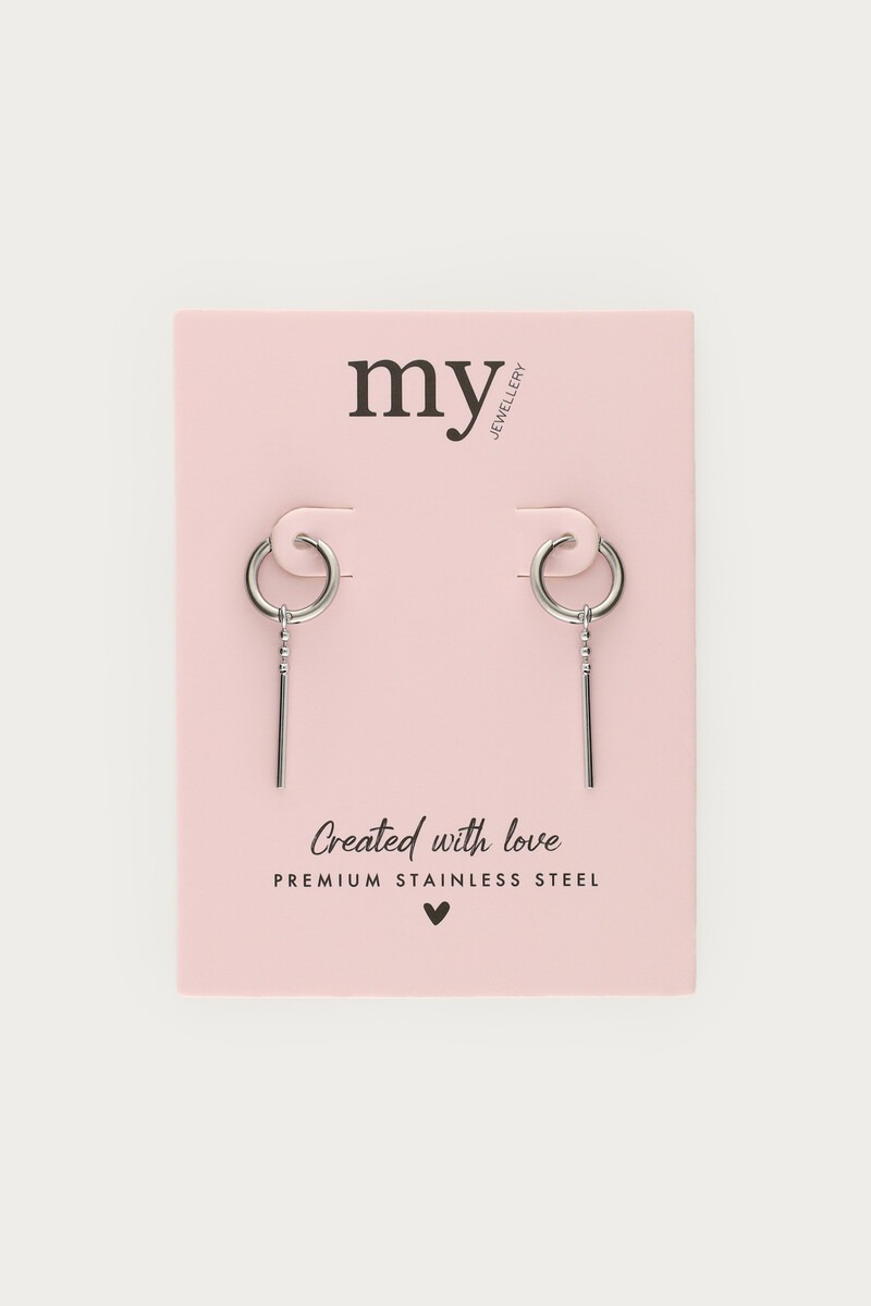 Earrings dots & bar | My Jewellery