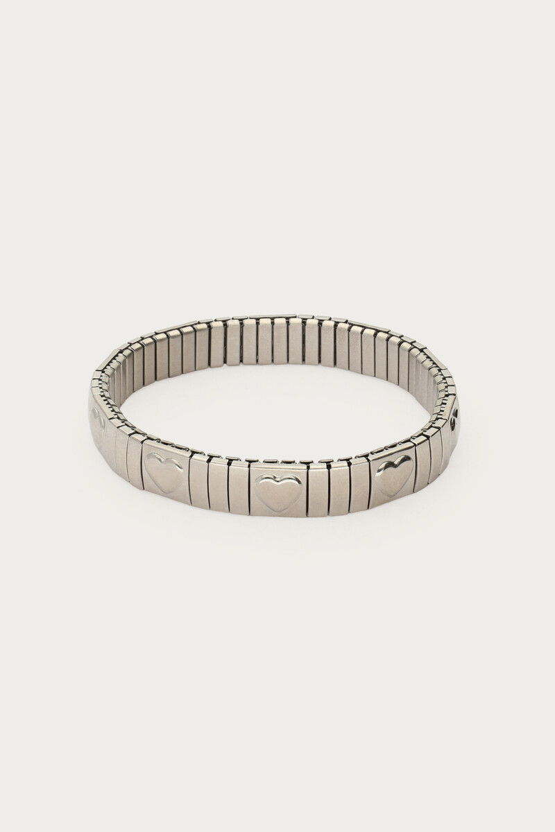 Elastic bracelet with hearts | My Jewellery