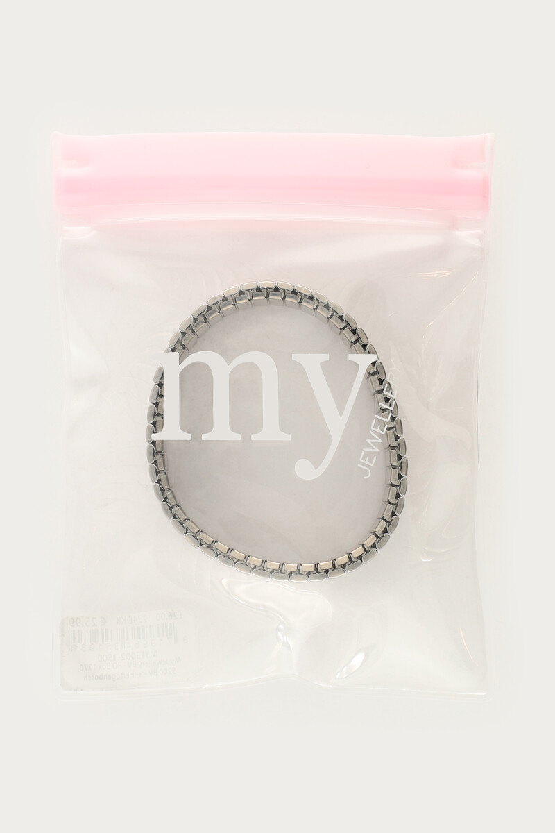 Elastic bracelet with stripes big | My Jewellery