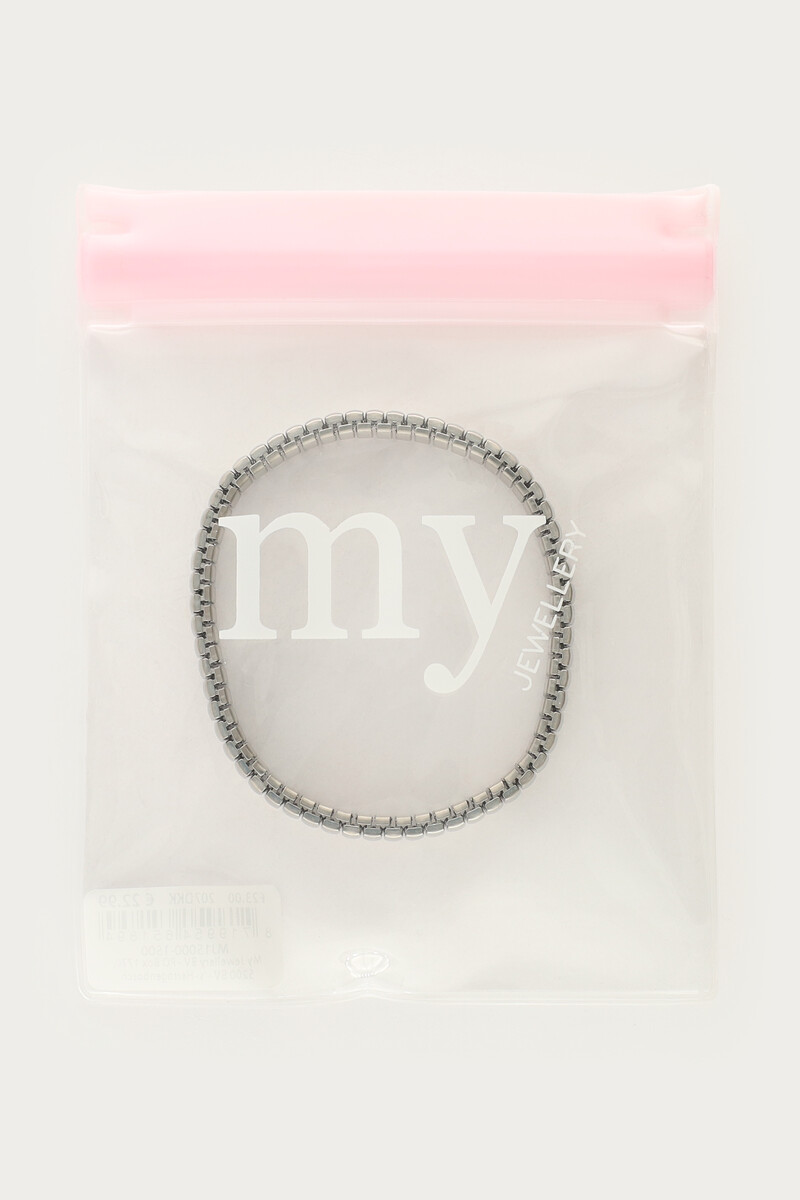 Elastic bracelet with stripes medium | My Jewellery