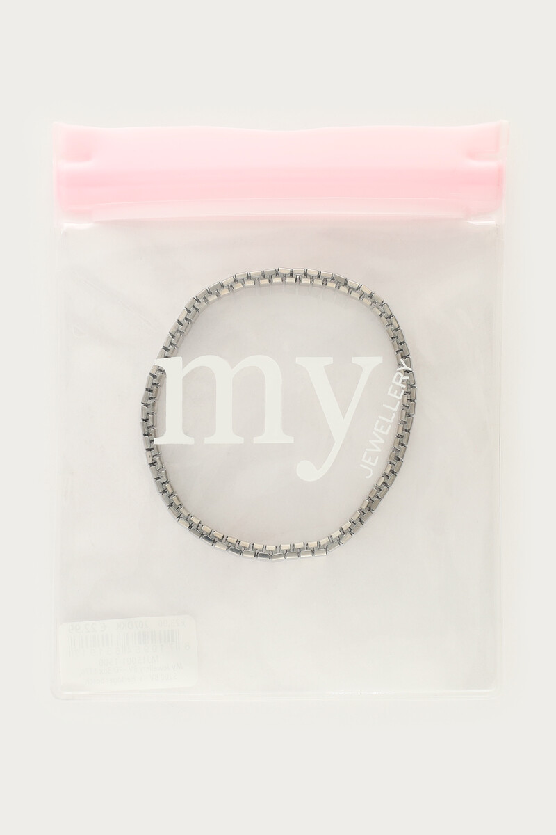 Elastic bracelet with stripes small | My Jewellery