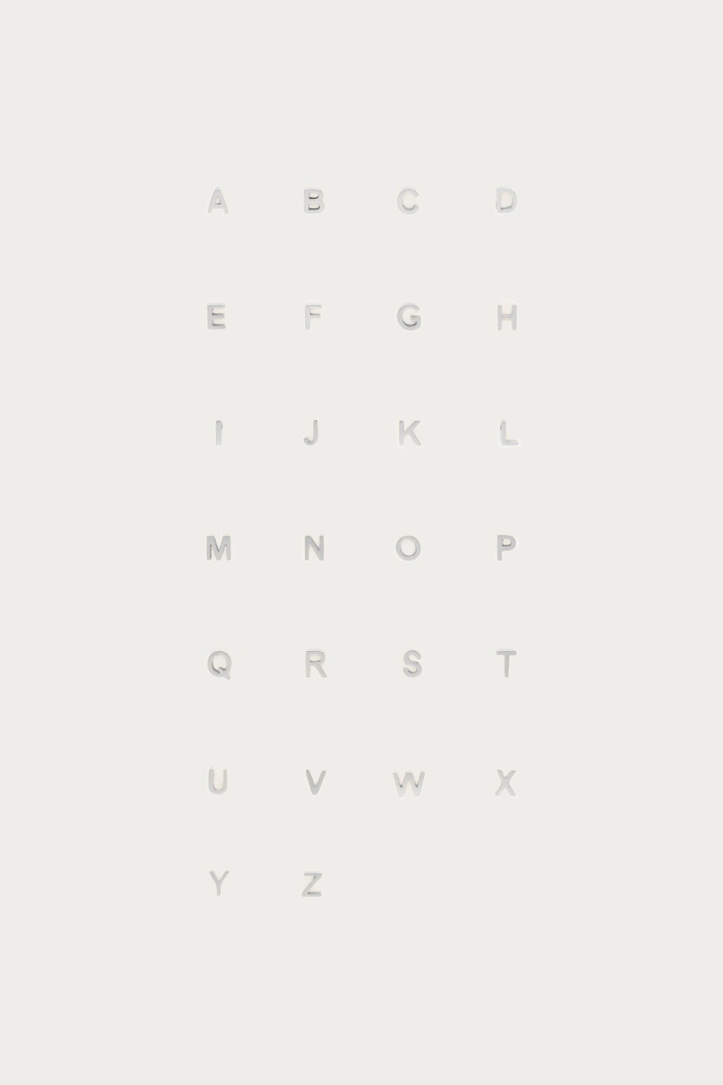 Engraved short necklace with initials | My Jewellery