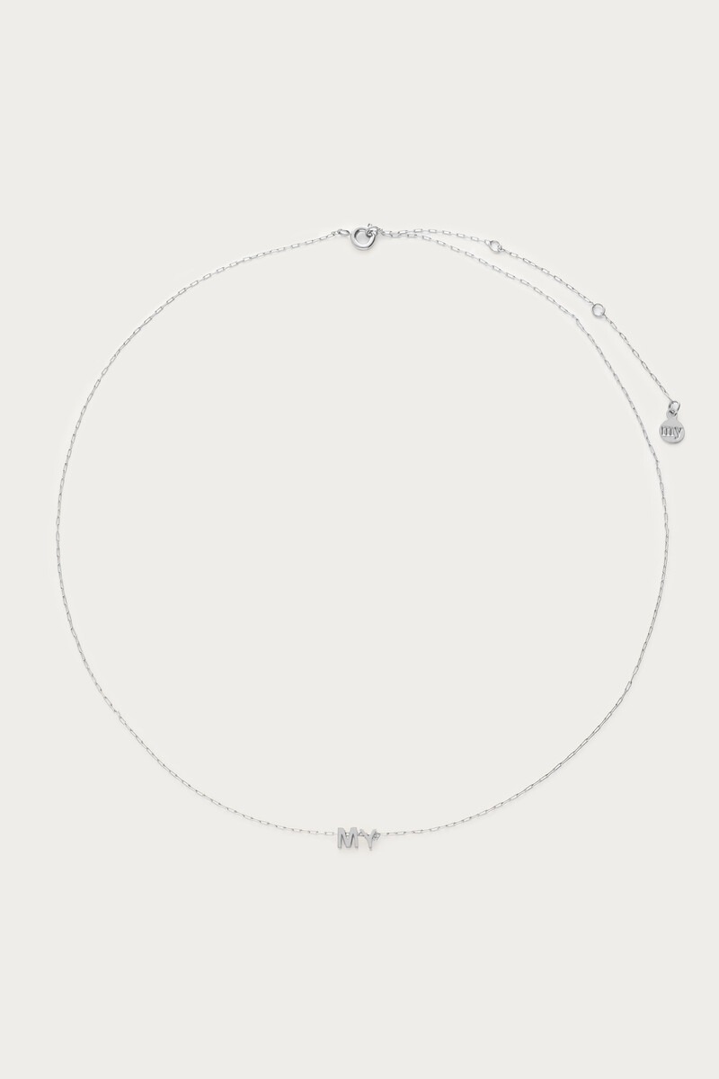 Atelier kurze Kette mit Initialen