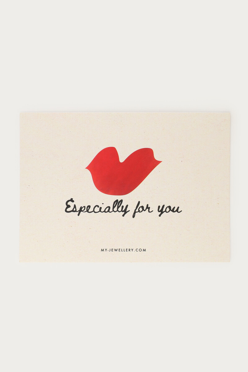 Especially for you card | My Jewellery