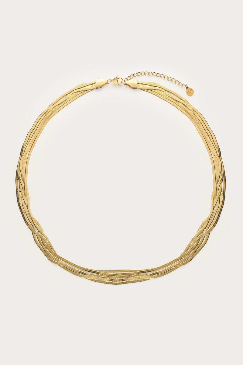 Flat chain necklace multi | My Jewellery