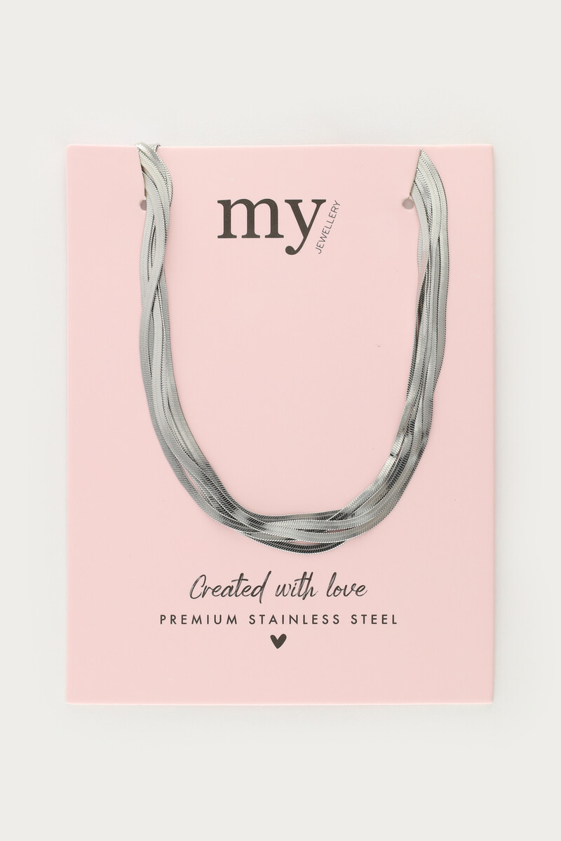 Flat chain necklace multi | My Jewellery