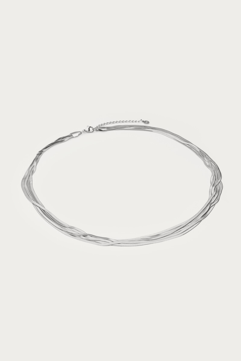 Flat chain necklace multi | My Jewellery