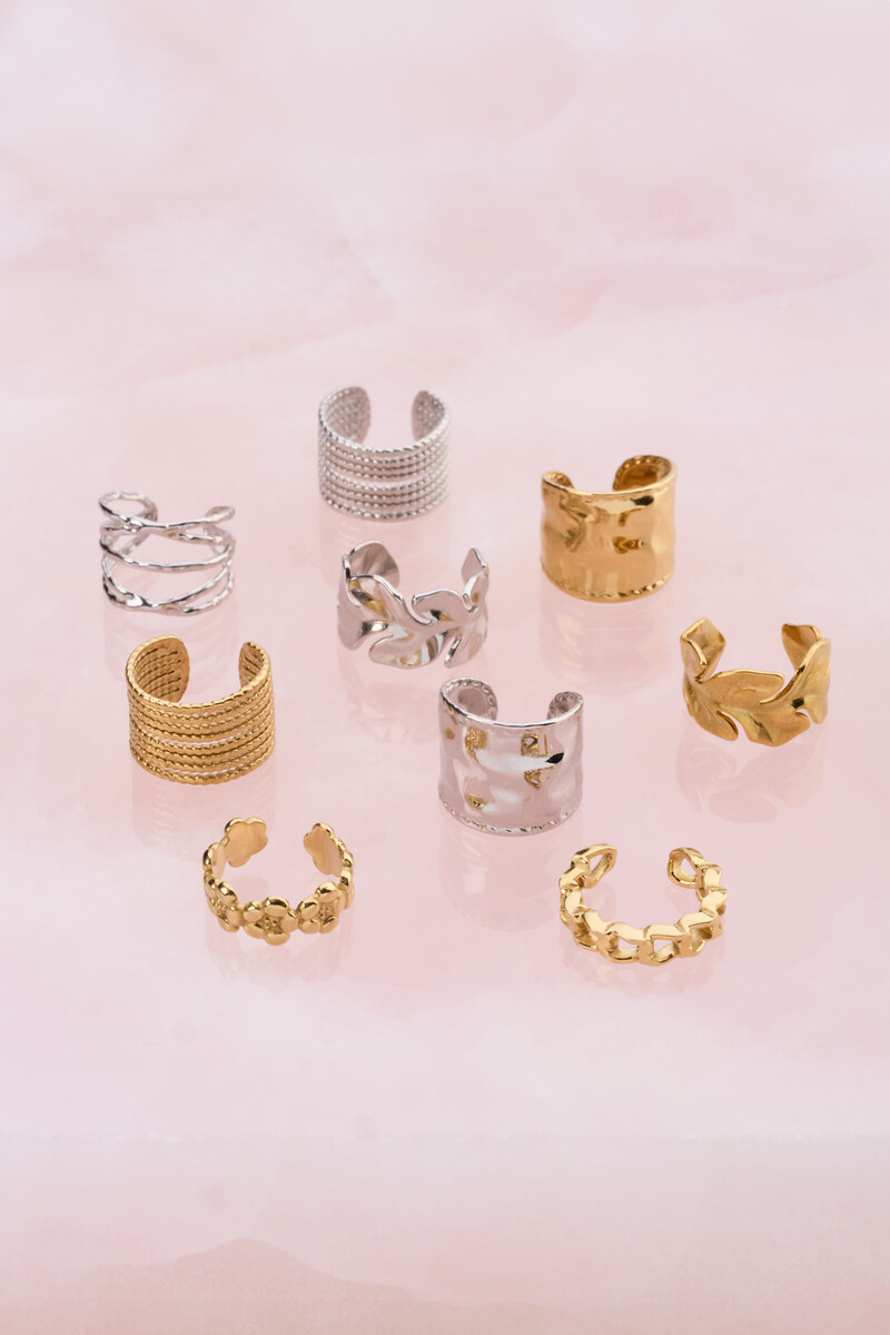 Ear cuff eight rings | My Jewellery