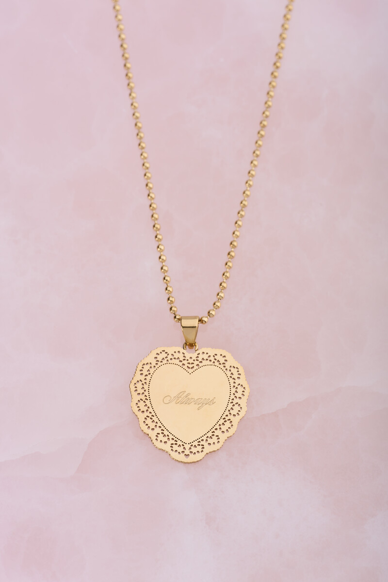 Love necklace with heart "Always" | My Jewellery