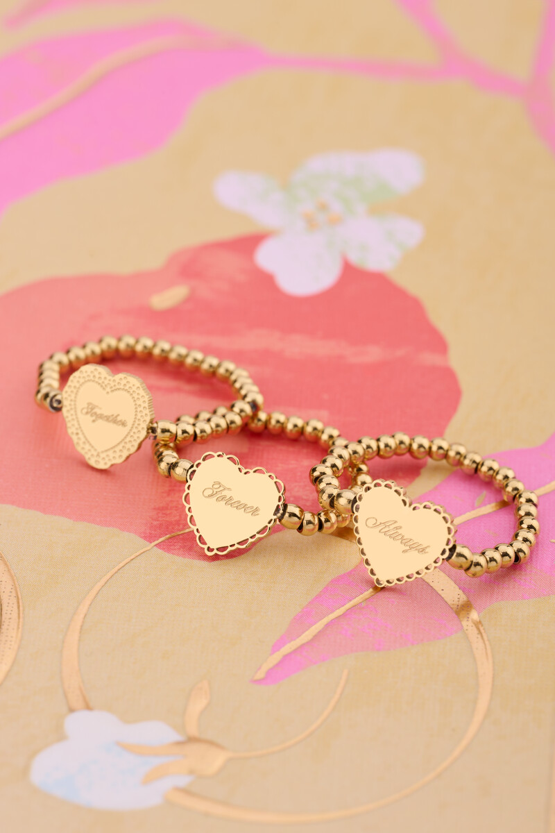 Love stretch ring heart "Forever" | My Jewellery