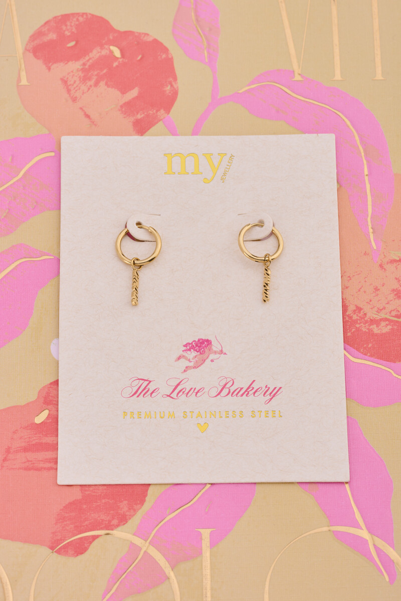 Love hoop earrings Amour | My Jewellery