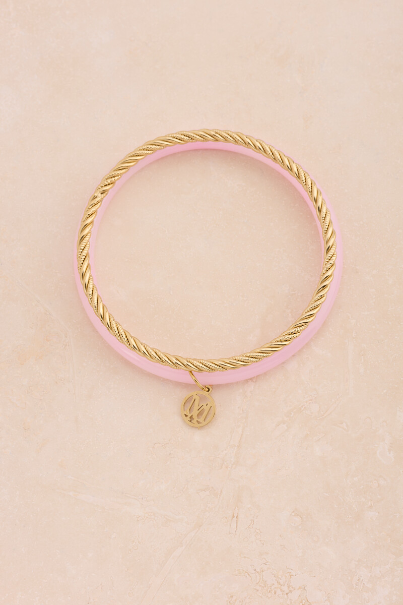 Light pink thin bangle set | My Jewellery