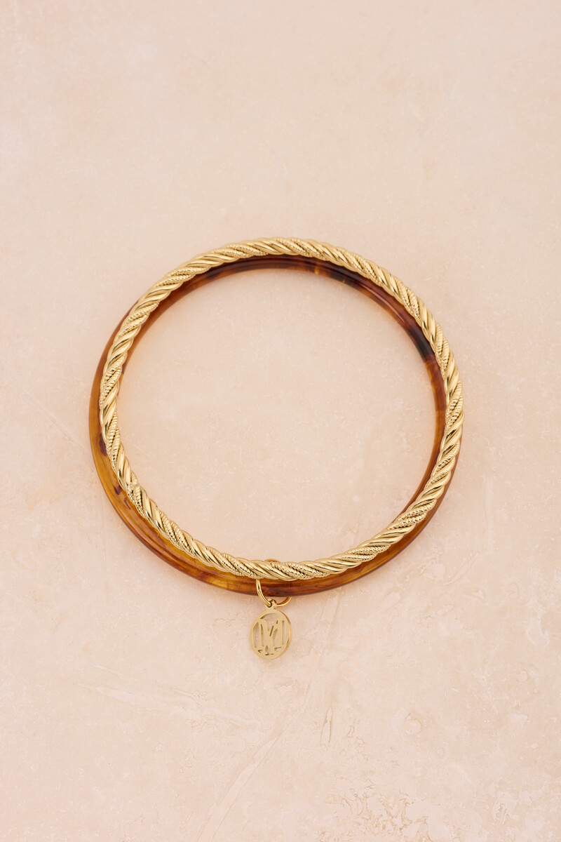 Brown thin bangle set | My Jewellery
