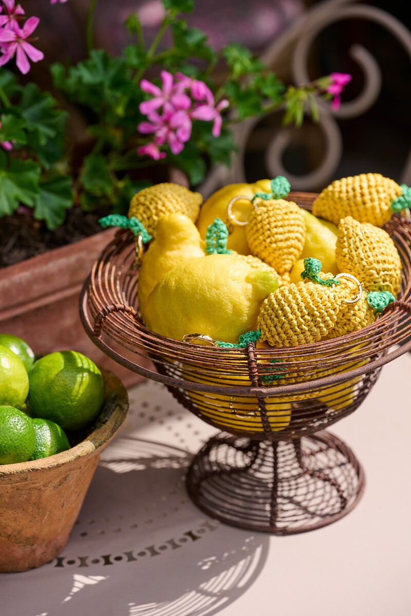 Ciao bag charm with lemon | My Jewellery