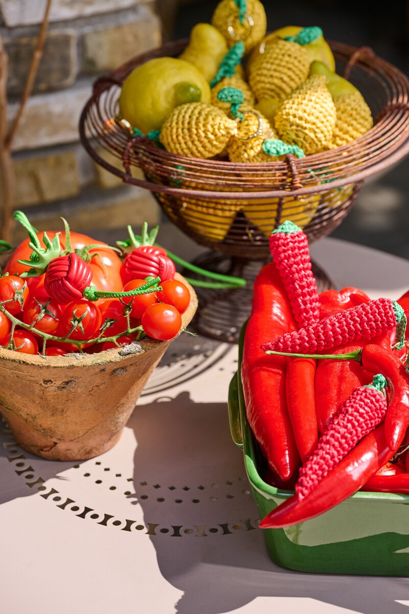 Ciao bag charm with red pepper | My Jewellery
