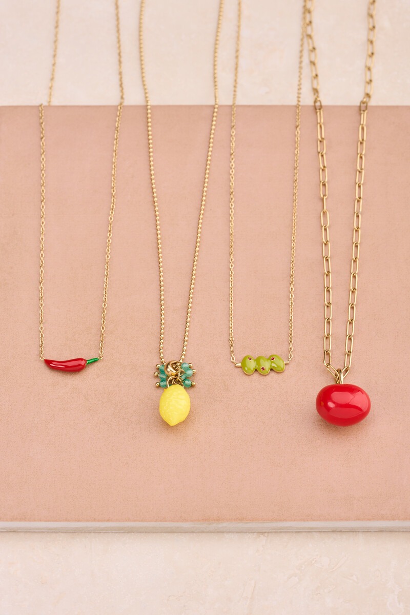 Ciao necklace with olives | My Jewellery