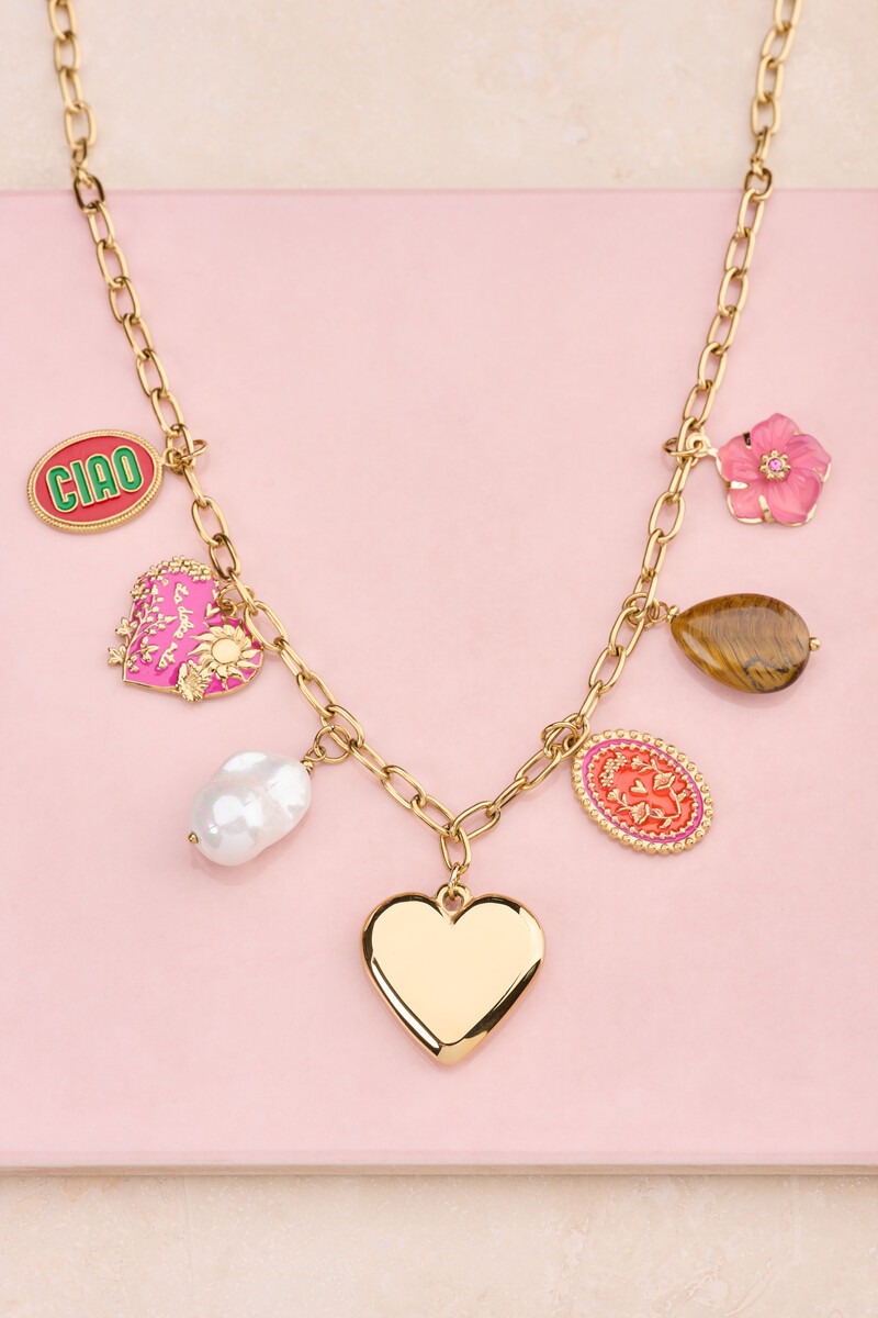 Ciao chain necklace with charms | My Jewellery