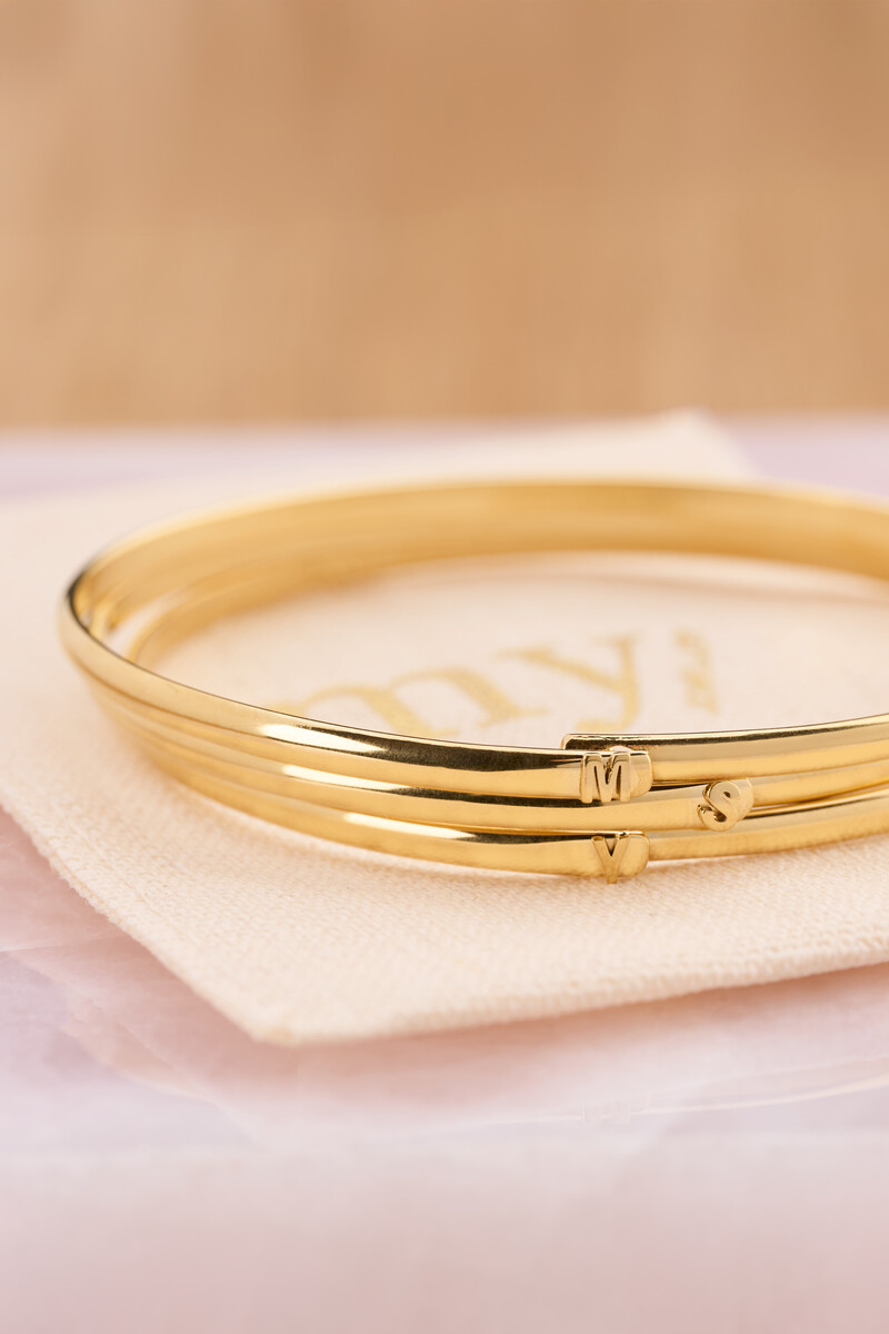 Love initial bangle | My Jewellery