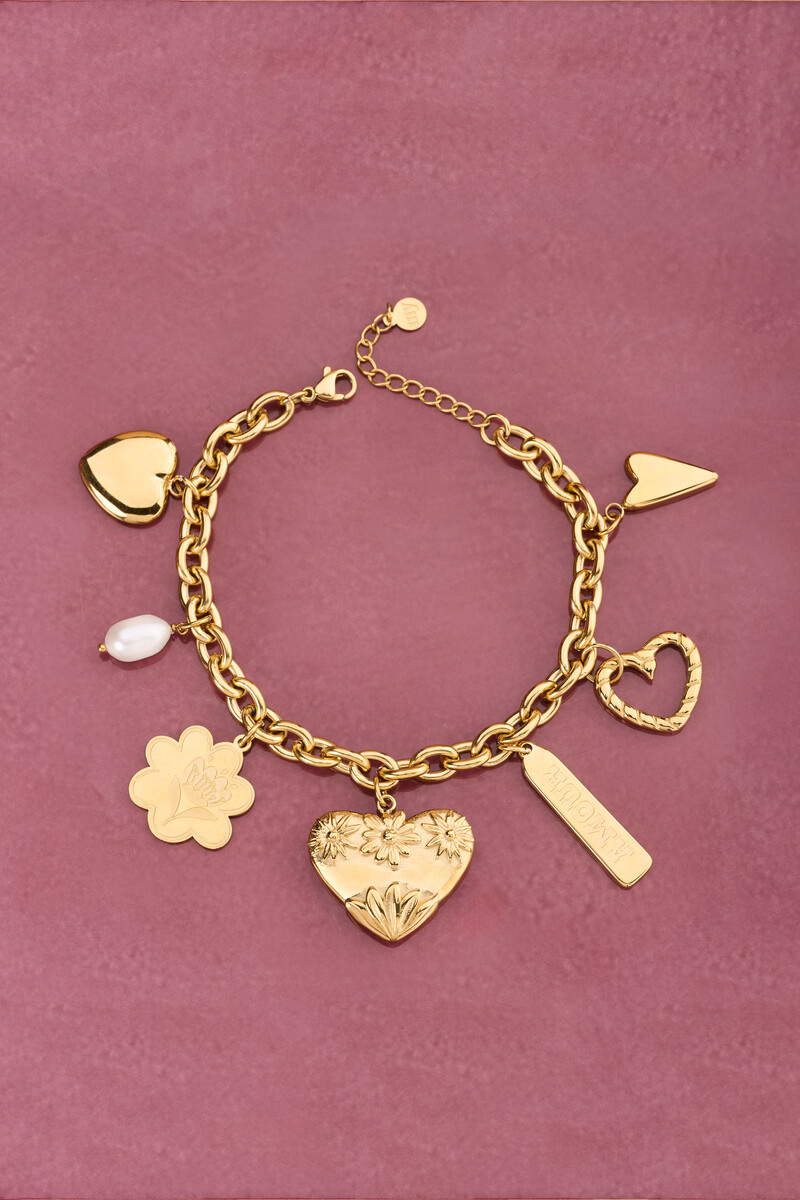 Botanical charm bracelet "art of summer" | My Jewellery