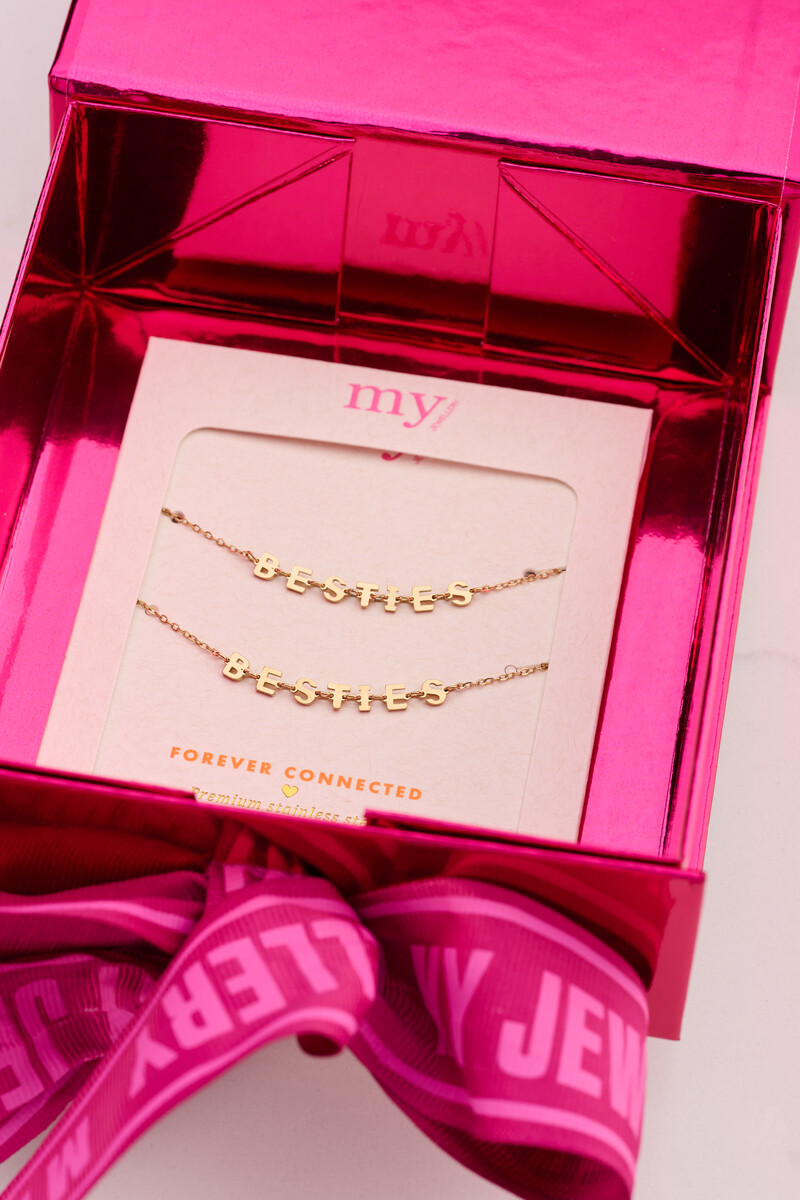Forever Connected besties bracelets set | My Jewellery