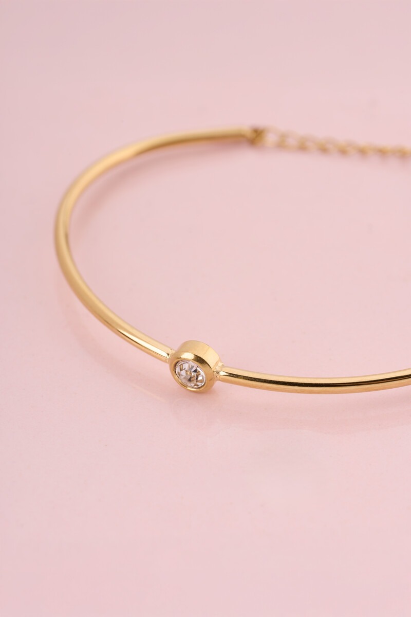 Magical bangle with rhinestone dot | My Jewellery