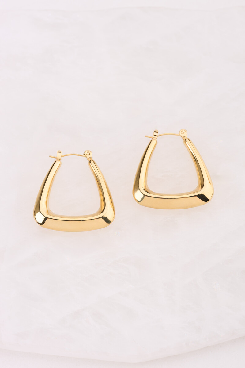 Bold earrings triangle | My Jewellery