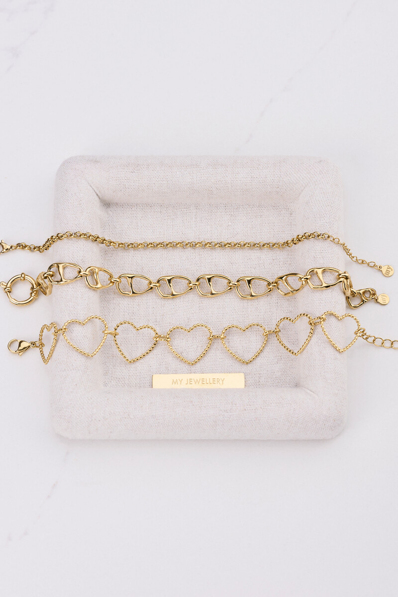 Iconic bracelet with hearts | My Jewellery