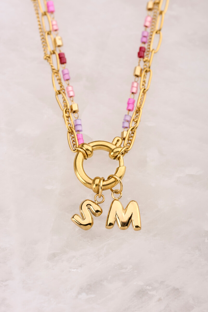 Love mini initial charm | My Jewellery