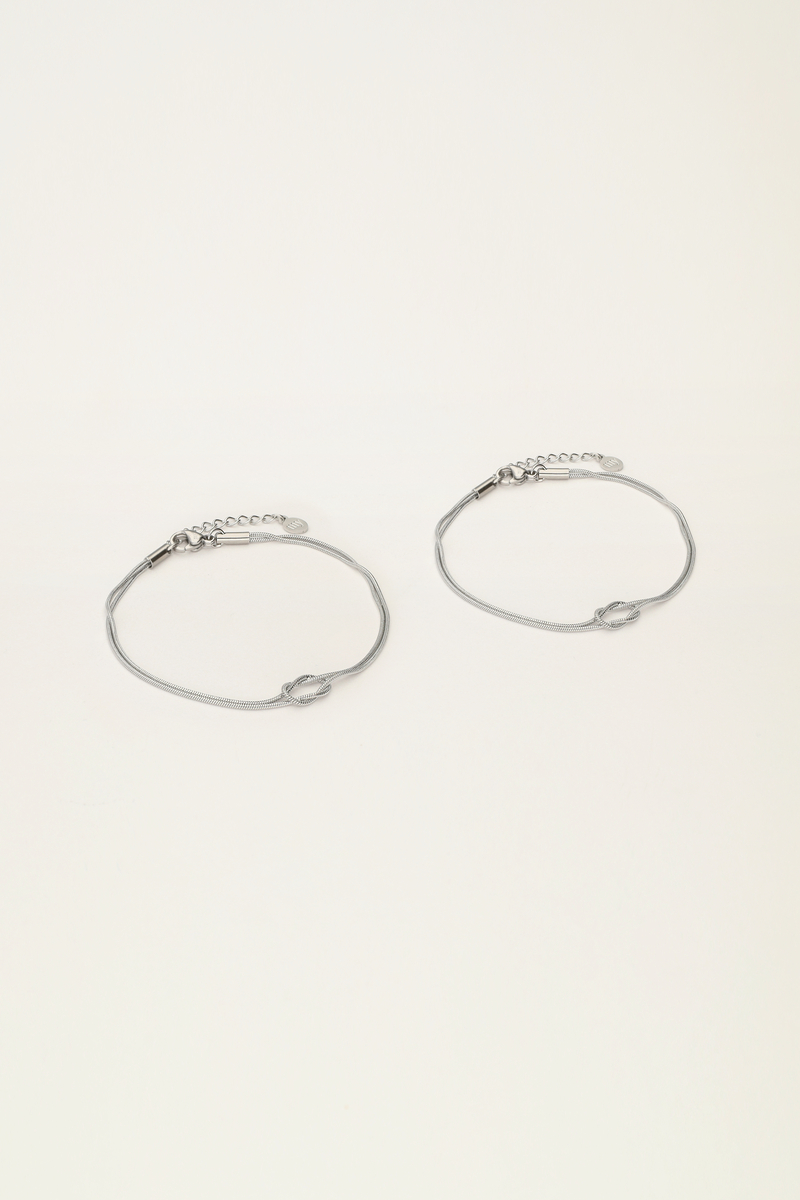 Forever Connected Minimalist Bracelet Set | My Jewellery