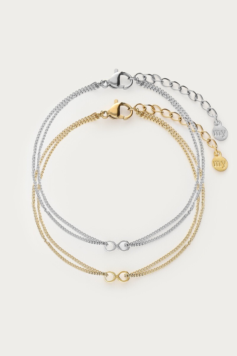 Forever Connected bracelet set infinity | My Jewellery